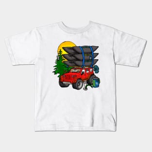 Shredder shuttle Kids T-Shirt